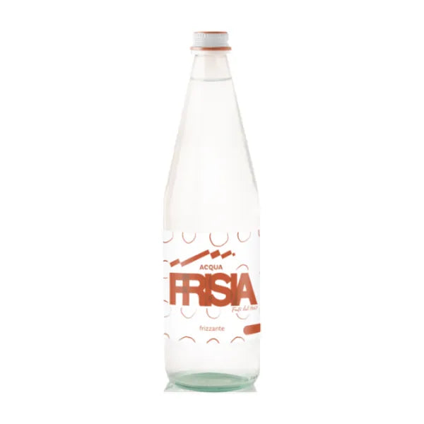 Acqua Frisia  Sparkling Water, Italy  Finest Alpine Spring  Mineral  Sparkling Water  , 500 mL ,Glass Bottle