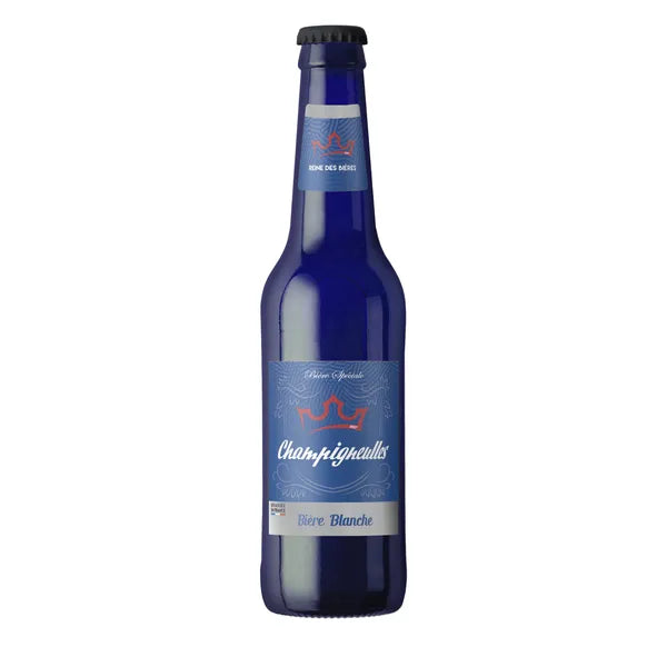 Beer , Champigheulles  ,  Blanche 4,9% , 11.5% DP,  330 mL Glass Bottle