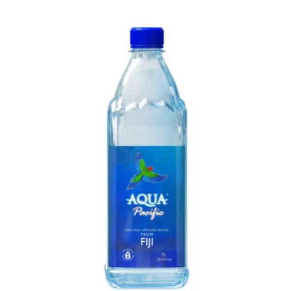 Aquapacific Water 1L, Fiji Finest Artesian Mineral Water , 2023 ITQI Superior Taste Award