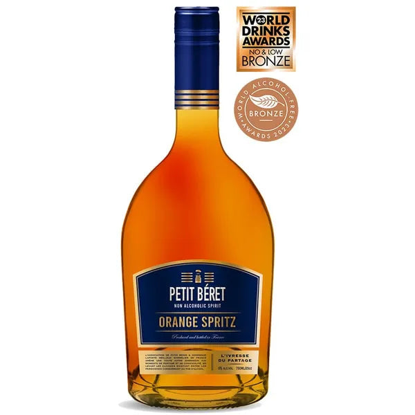 Le Petit Beret 0.0 ,Non-Alcoholic Orange Spritz  740 mL,  0% ABV