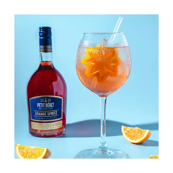 Le Petit Beret 0.0 ,Non-Alcoholic Orange Spritz  740 mL,  0% ABV