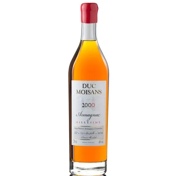 Armagnac , DUC MOISANS Vintage 1999 , Petite Champagne 750 mL , 43%