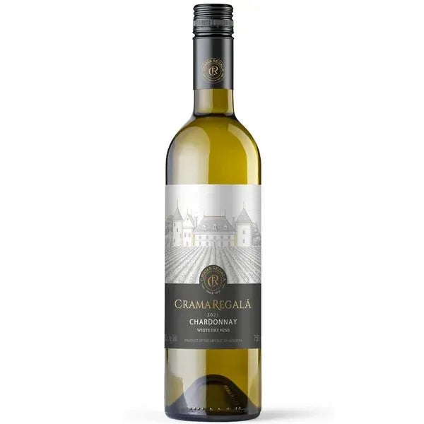 Crama Regala, Chardonnay White Wine, 2021 (12Bottle/Case)  750mL 12.5%