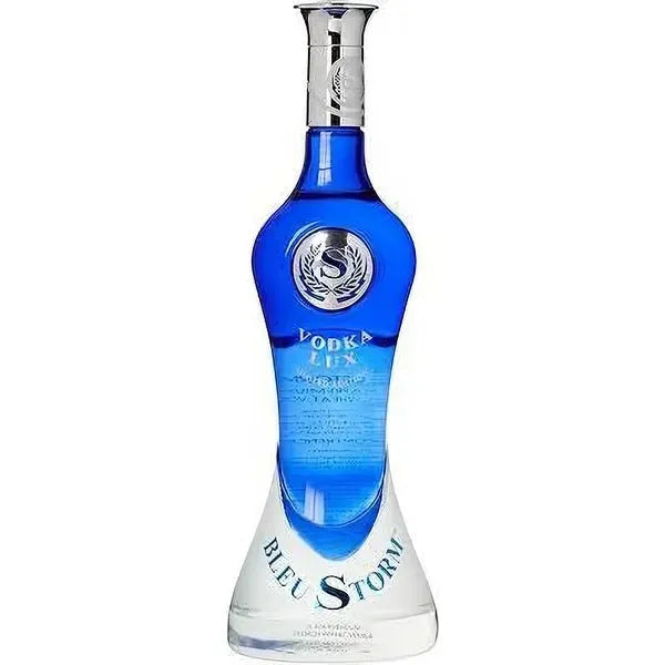 Vodka BLEUSTORM , Handmade , ( 6 Bottles/Case ) 1L , 40%  Made in France