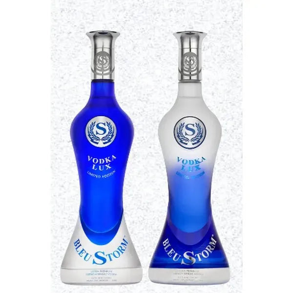 Vodka BLEUSTORM , Handmade , ( 6 Bottles/Case ) 1L , 40%  Made in France